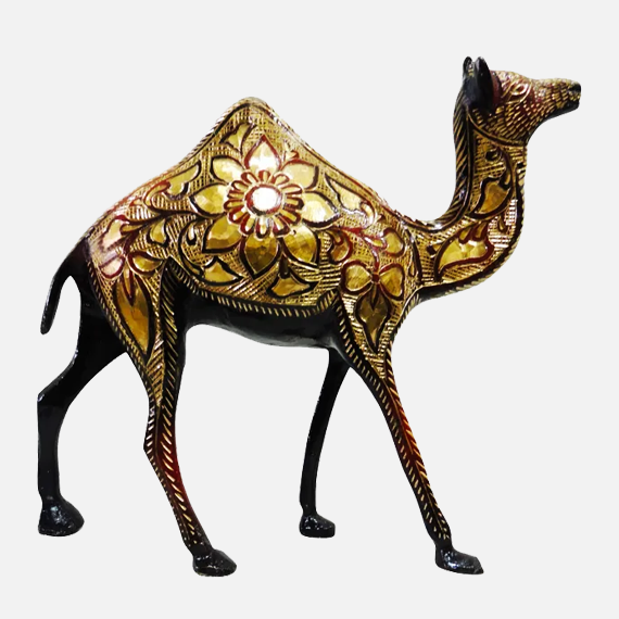 Brass Antique Camel Statue