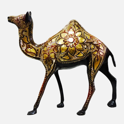 Brass Antique Camel Statue