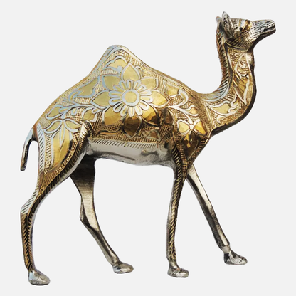 Brass Camel Figurine Vastu Premium Finished