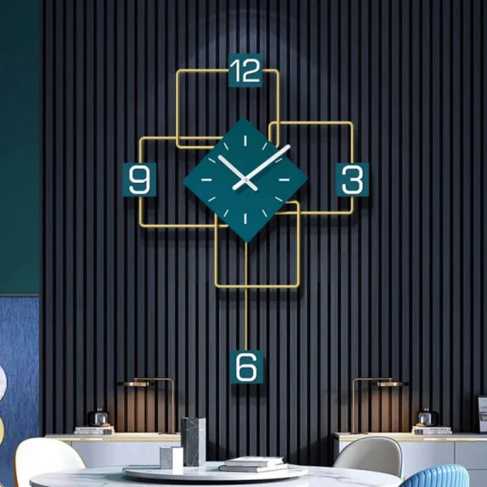 Modern Metal Wall Clock