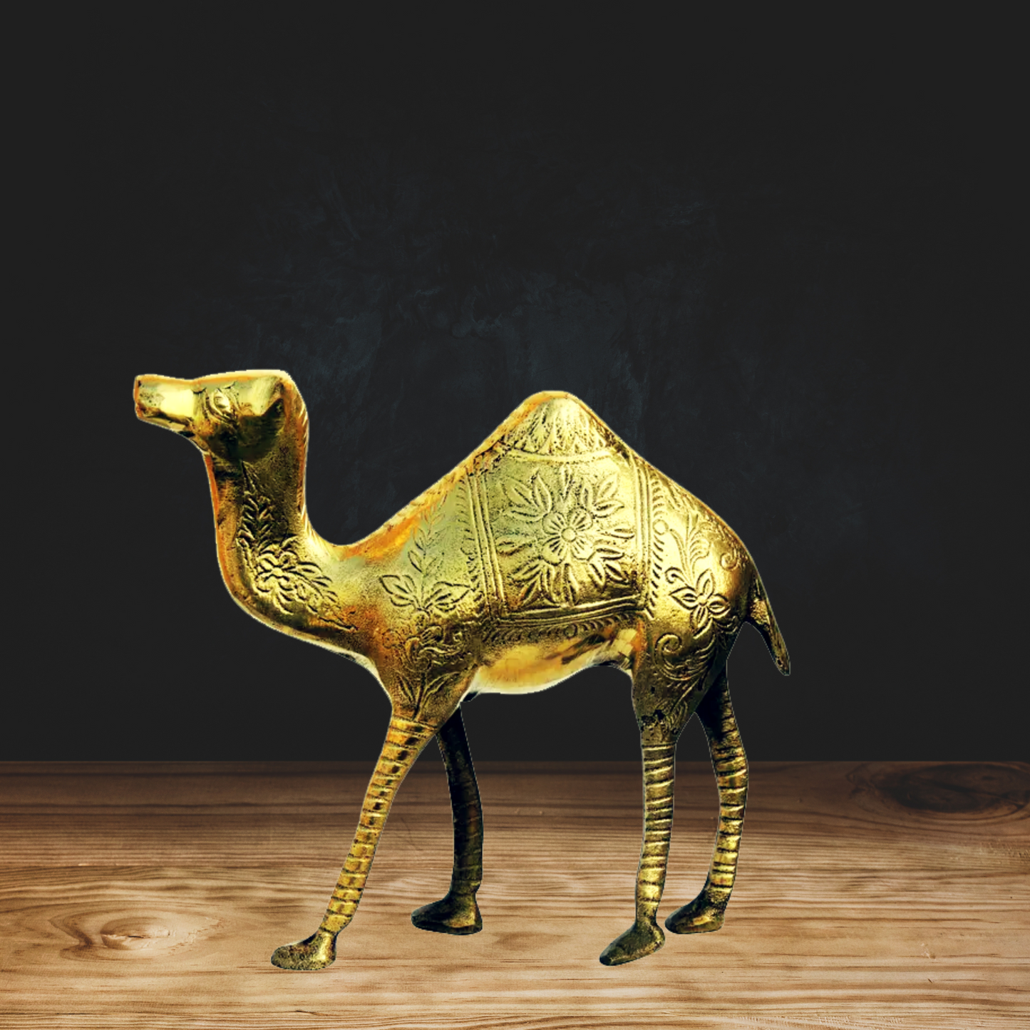 Brass Camel Figurine Vastu Premium Finished