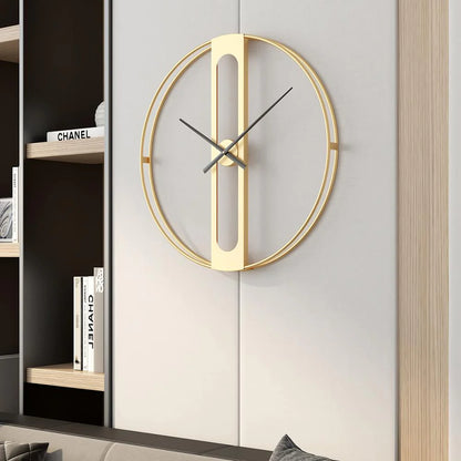 Modern Gold Wall Clock