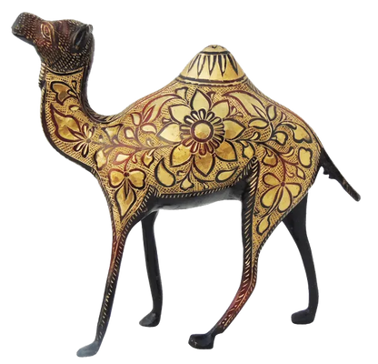 Brass Antique Camel Statue