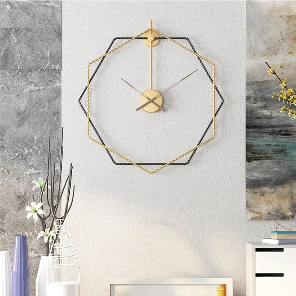 Polygonal Wall Clock